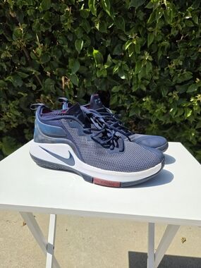 Nike LeBron Witness II Basketball Shoes Men's 11.5 College Navy